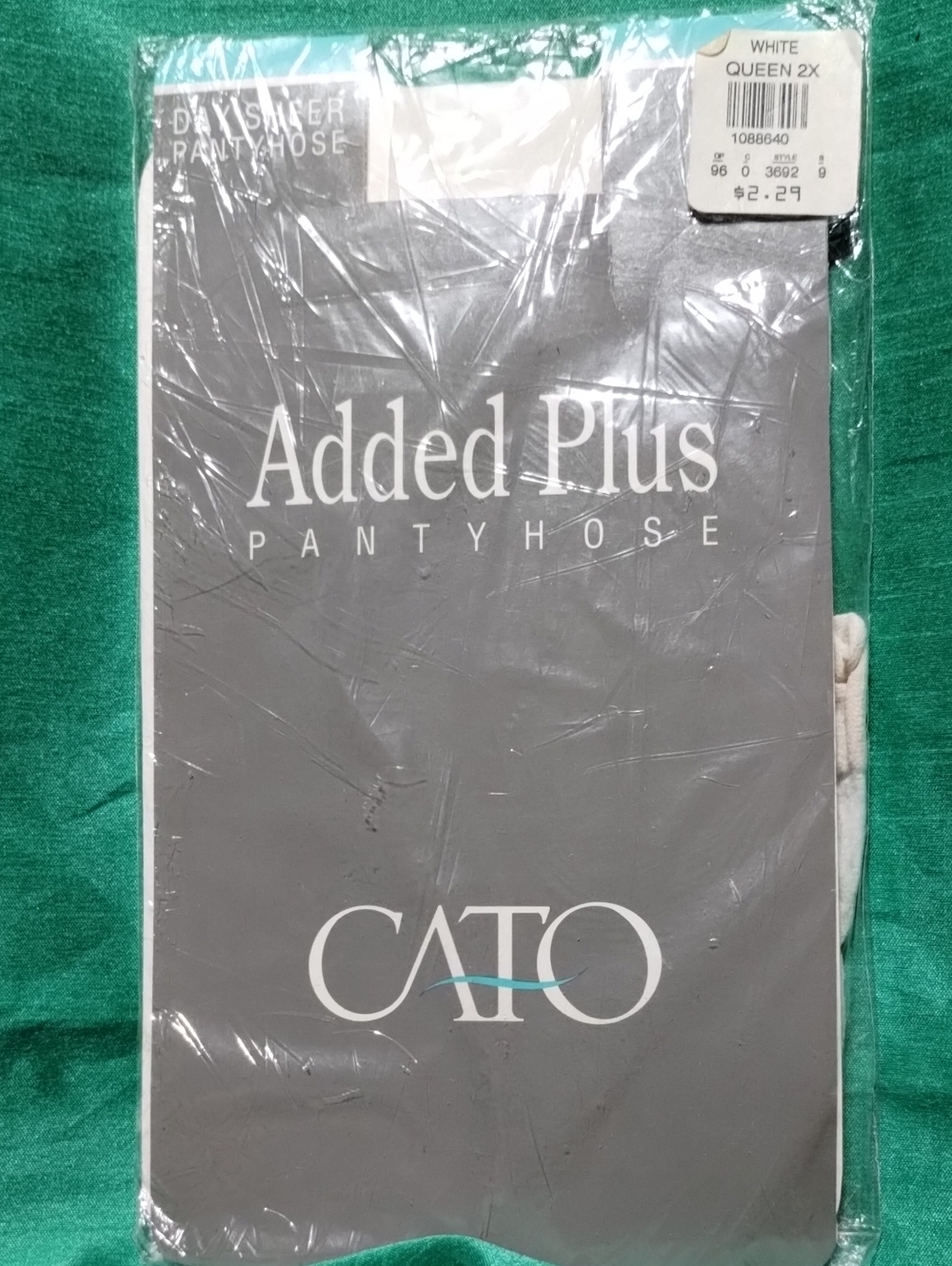 Cato Added Plus Pantyhose in White